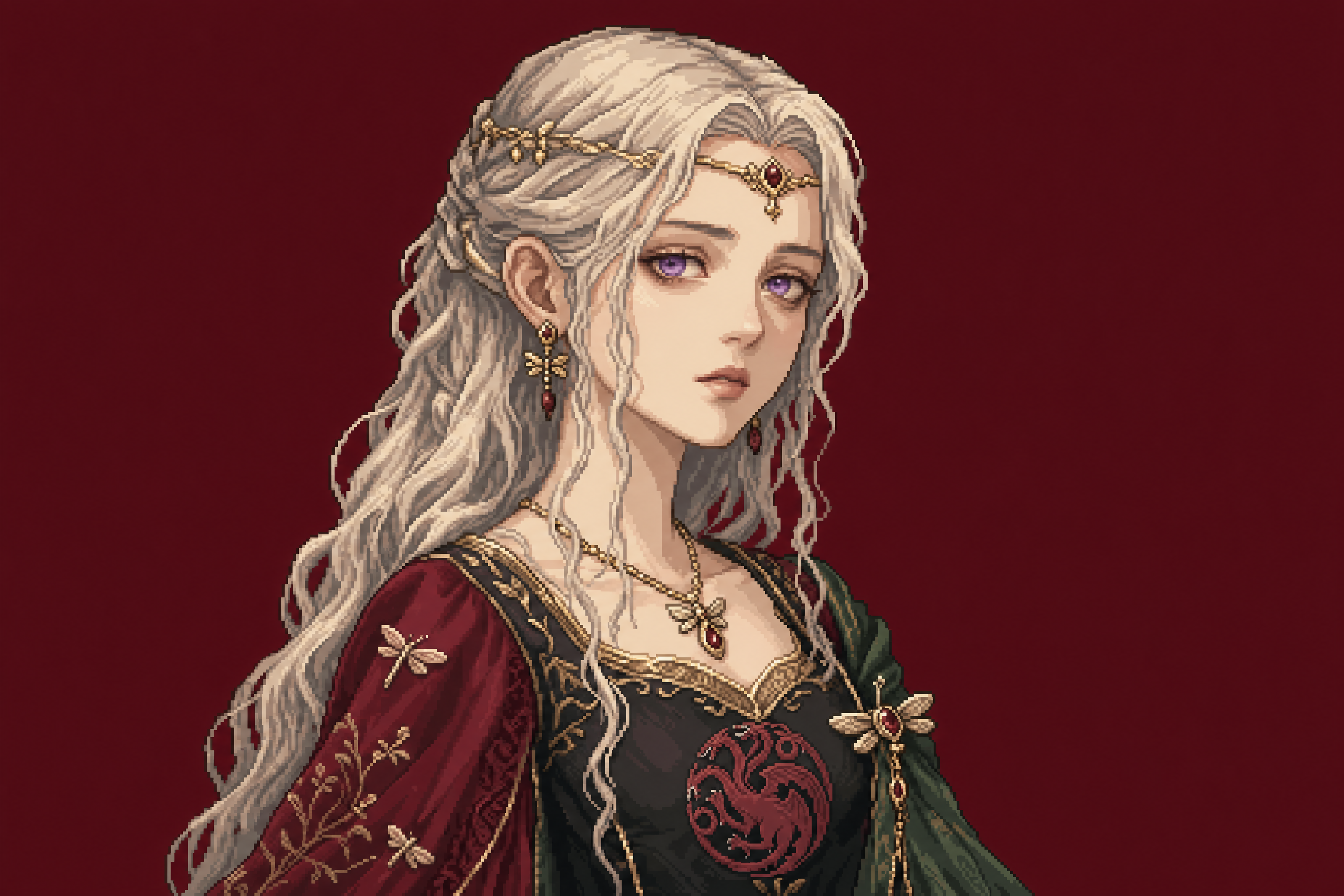 Portrait of Helaena Targaryen