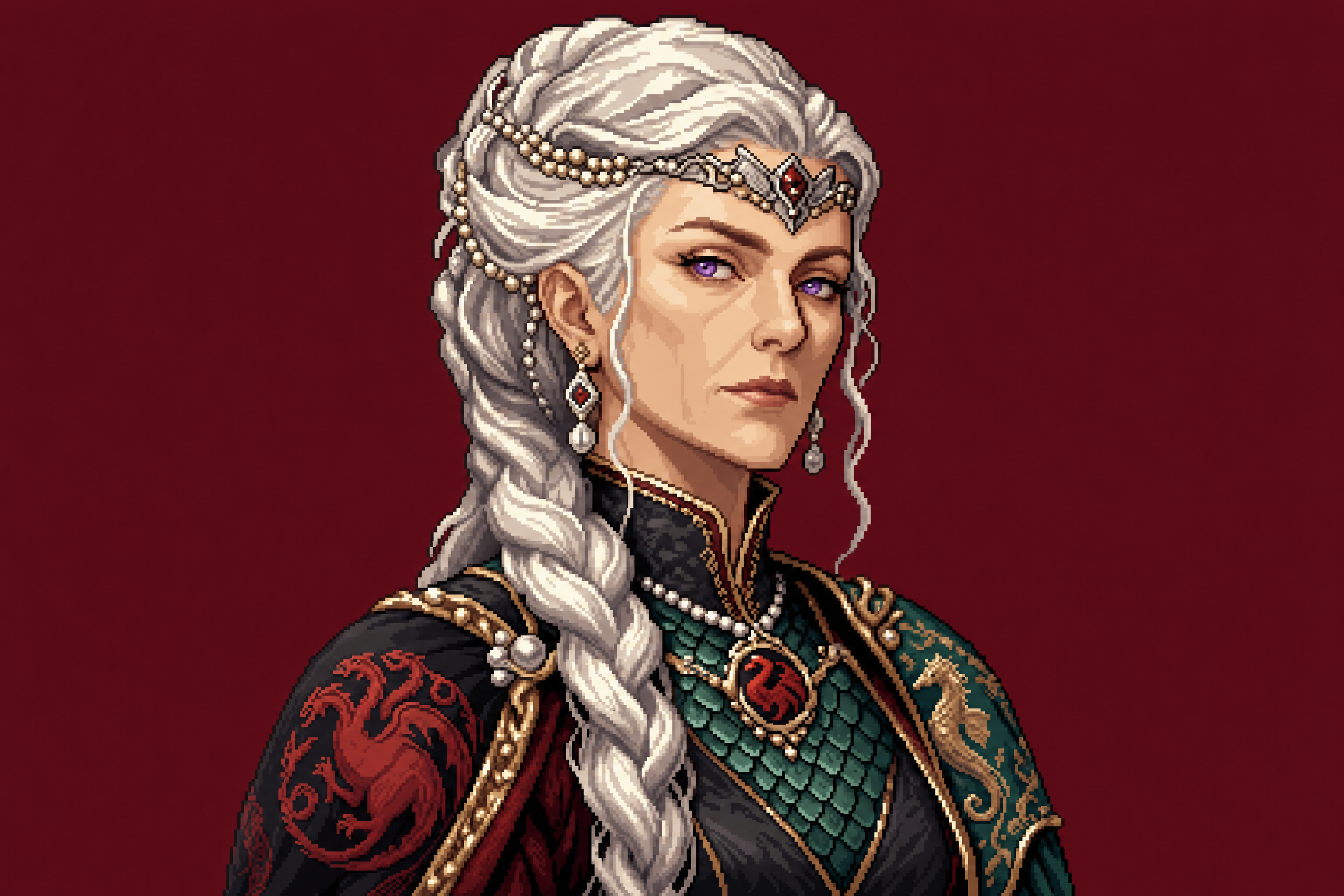 Portrait of Rhaenys Targaryen