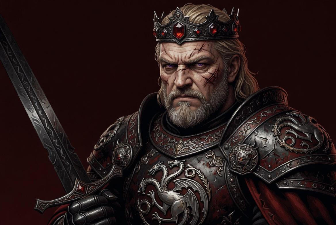 Portrait of Maegor I Targaryen